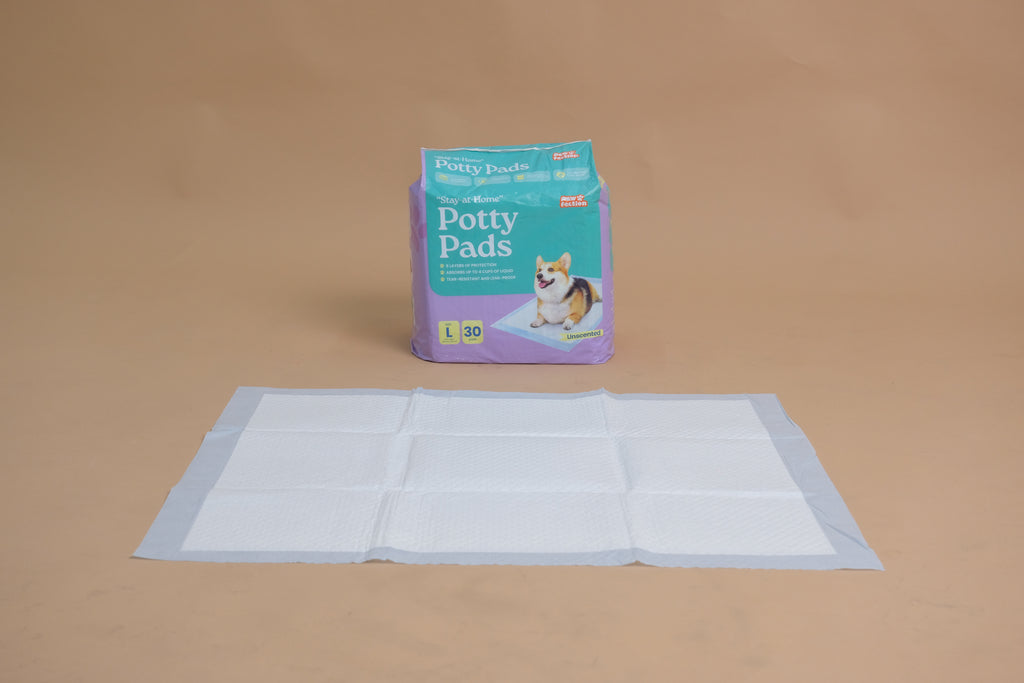 Pawfection "Stay-at-Home" Potty Pads, Size L (23.6" x 29.5")